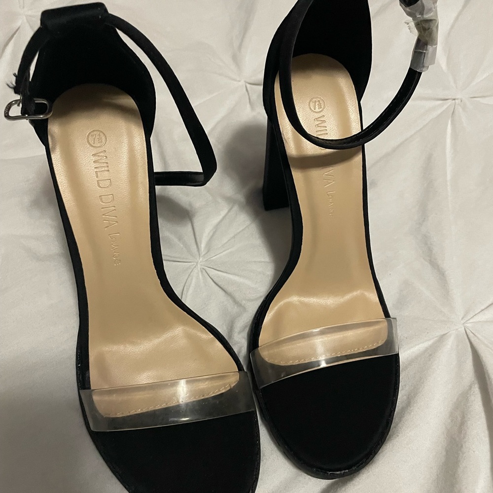 Black heels